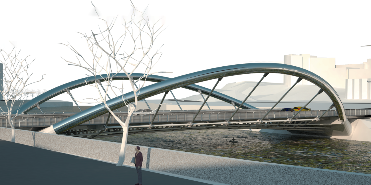Umea River Bridge