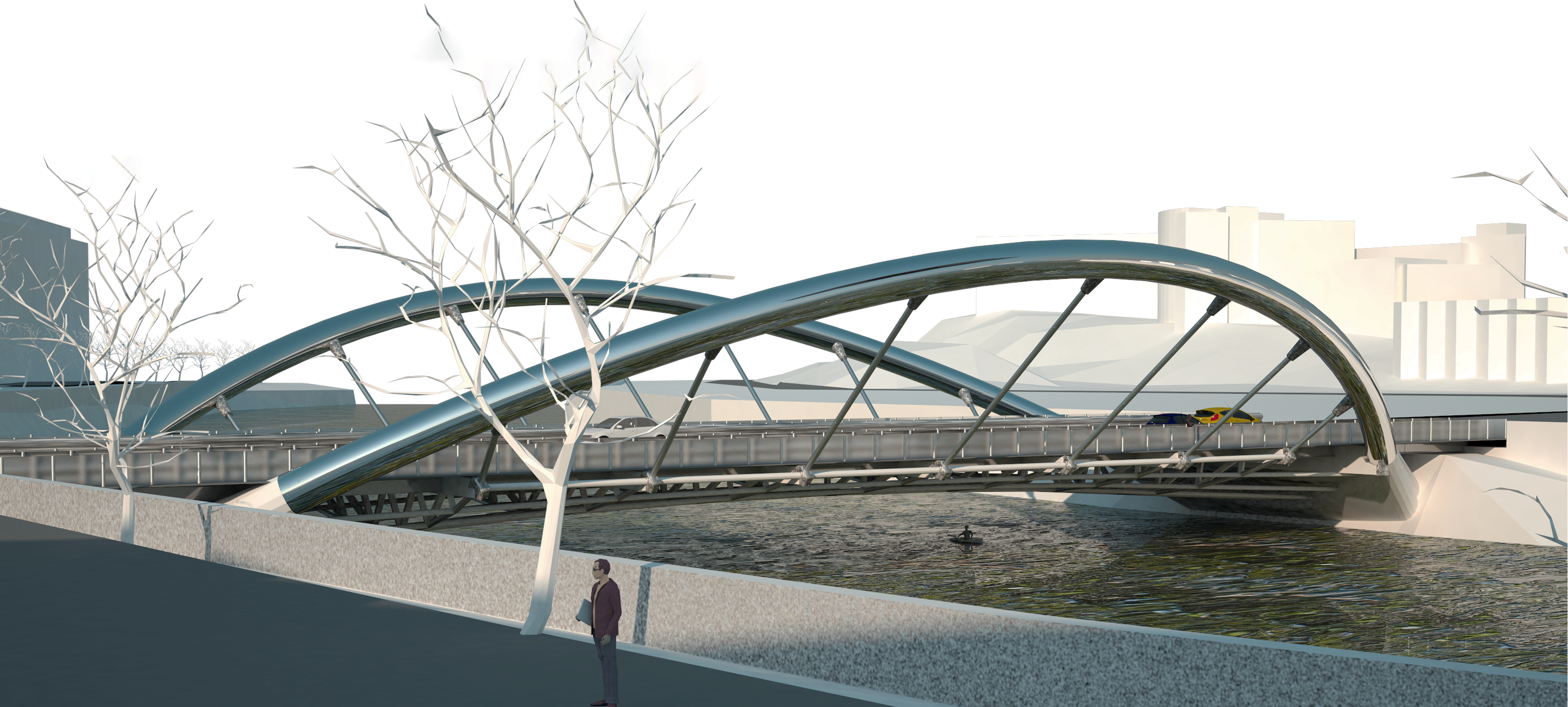 Umea River Bridge